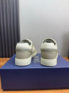 B27 Trianon Gray and Cream Grained Calfskin