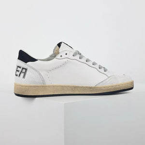 Golden Goose Ball-Star Black Star Black Heel Tab White