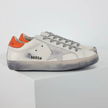 Load image into Gallery viewer, Golden Goose Ball-Star Suede Star Orange Heel Tab
