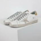 Golden Goose Super-Star Suede Star Gold Heel Tab