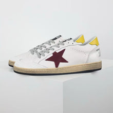 Load image into Gallery viewer, Golden Goose Ball-Star Red Star Yellow Heel Tab
