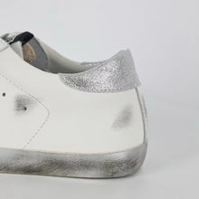 Load image into Gallery viewer, Golden Goose Ball-Star Silver Star Silver Heel Tab Silver Base
