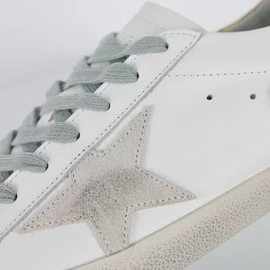 Golden Goose Super-Star Suede Star Gold Heel Tab