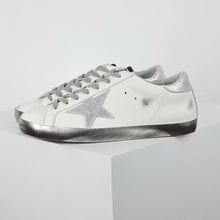 Load image into Gallery viewer, Golden Goose Ball-Star Silver Star Silver Heel Tab Silver Base
