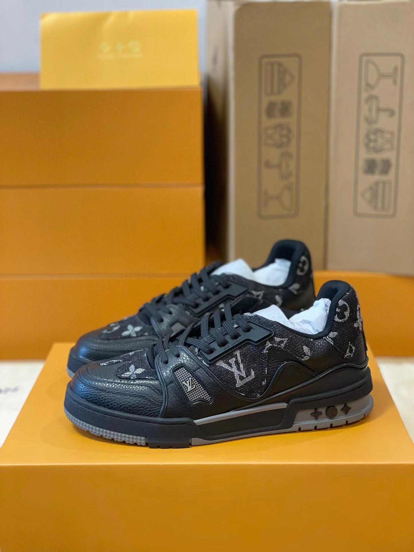 LV x Human Made Trainers