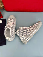 B23 High Logo Oblique Blue Monogram