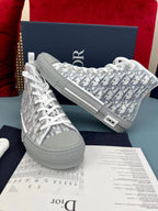 B23 High Logo Oblique Blue Monogram