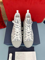 B23 High Logo Oblique Blue Monogram