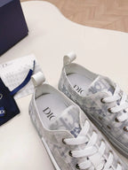 B23 Low Logo Oblique Blue Monogram