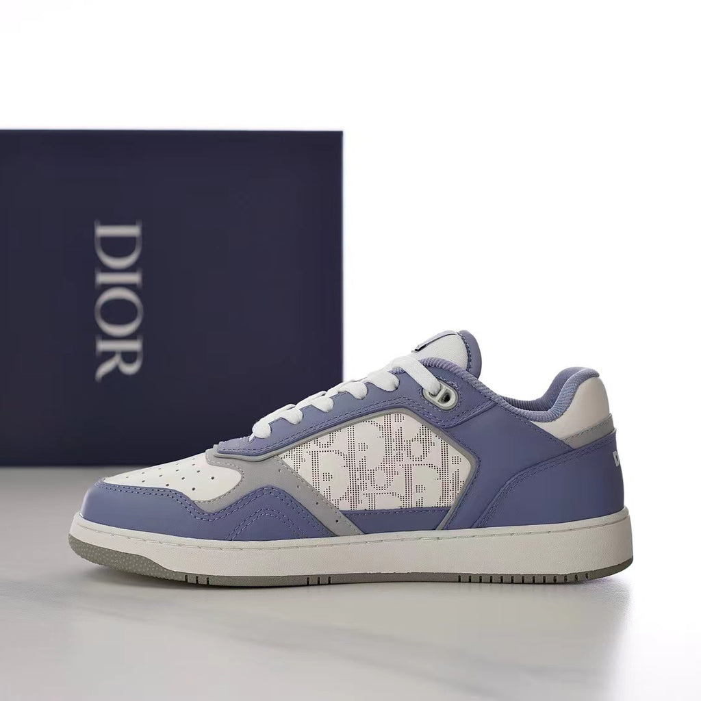 B27 Low-Top Blue and White