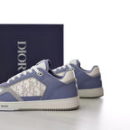 B27 Low-Top Blue and White