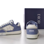 B27 Low-Top Blue and White