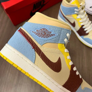 AJ 1 Retro Mid SE x Maison Chateau Rouge 'Fearless'