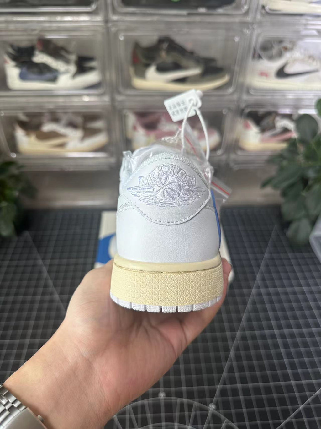 AJ1 Low Travis Scott x Fragment Blue Sail 2.0