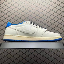 Load image into Gallery viewer, AJ1 Low Travis Scott x Fragment Military Blue
