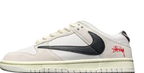 Stussy X Dunk SB Low Cream Black