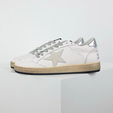 Load image into Gallery viewer, Golden Goose Ball-Star Suede Star Silver Heel Tab
