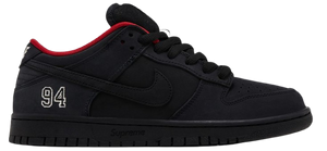 SB Dunk X Supreme Black (2025)