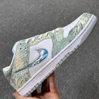 Dunk Low Steam Puppet White Green