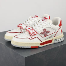 Load image into Gallery viewer, LV Trainers Velcro Strap Mesh Red
