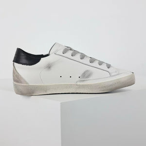 Golden Goose Super-Star Suede Star Black Heel Tab Blackout