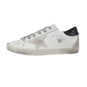 Golden Goose Super-Star Suede Star Black Heel Tab Blackout