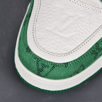 LV Trainers Monogram Denim Green