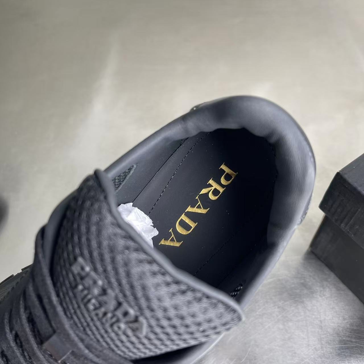 Prada Prax 2.0 Black Mesh
