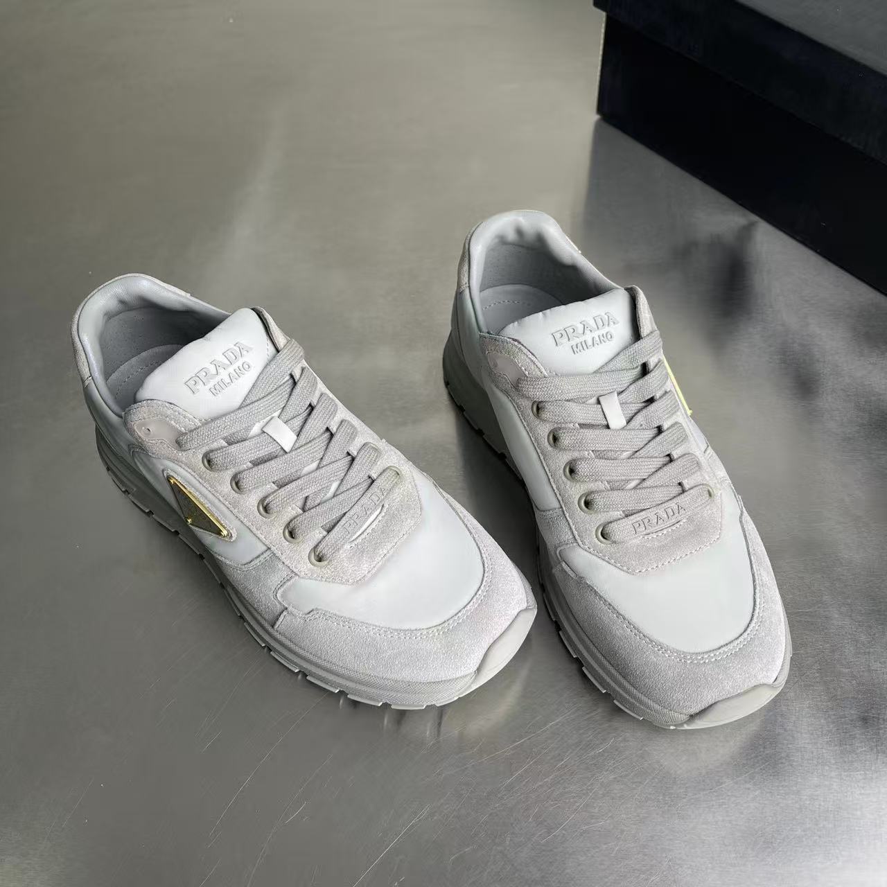 Prada Prax 2.0 Cloudy Grey Nylon