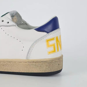 Golden Goose Ball-Star Green Star Blue Heel Tab