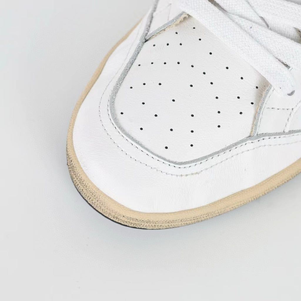 Golden Goose Ball-Star Red Star Blue Heel Tab