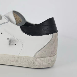 Golden Goose Super-Star Suede Star Black Heel Tab Blackout