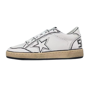 Golden Goose Ball-Star White Grafitti Star White Heel Tab #BEYONDESIRE