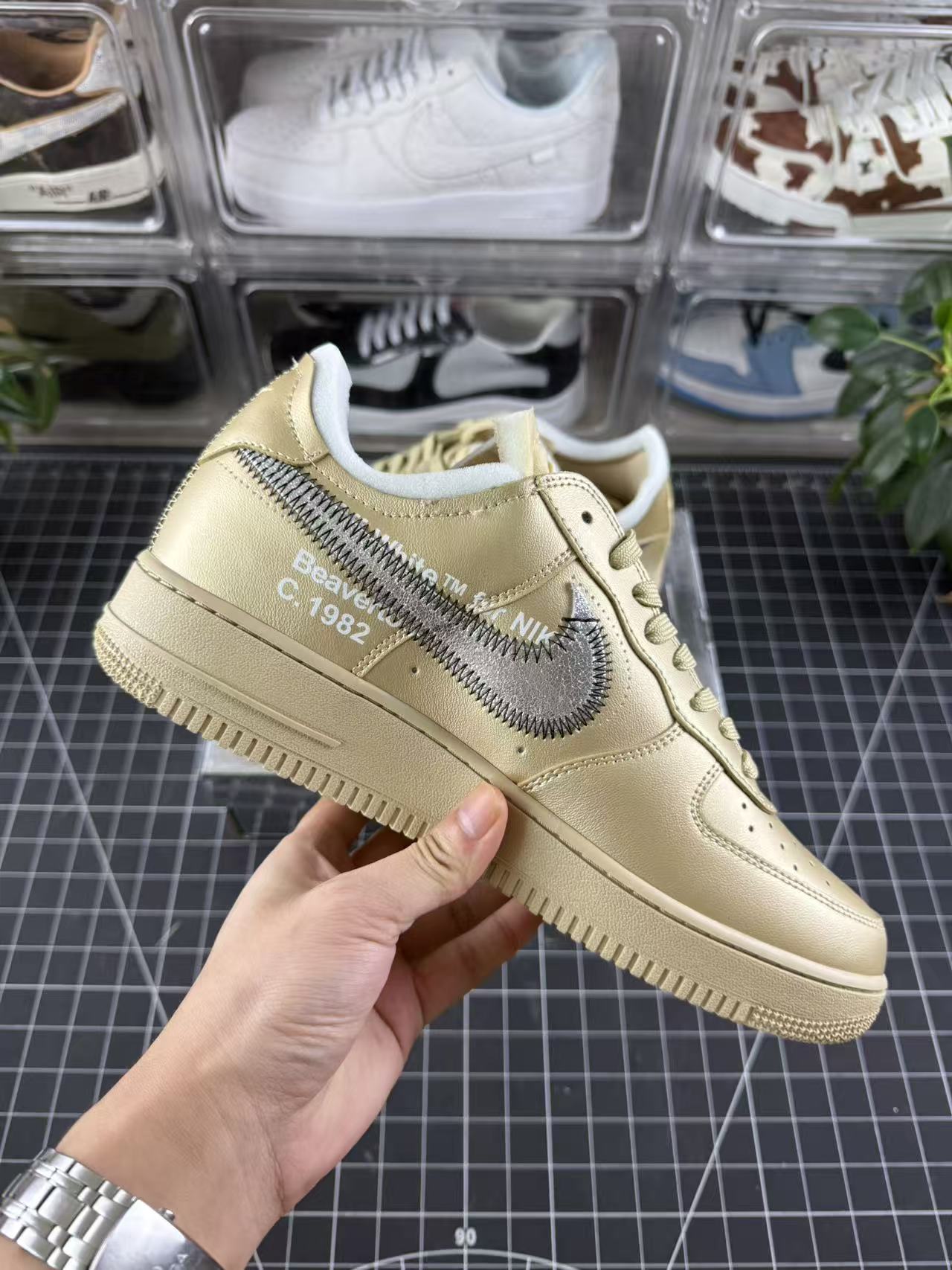 AF1 OW "SESAME'