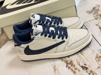 AJ1 Low Travis Scott x Fragment Navy Customs