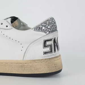 Golden Goose Ball-Star Glitter Star Glitter Heel Tab