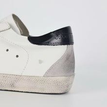 Load image into Gallery viewer, Golden Goose Super-Star Suede Star Black Heel Tab
