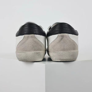 Golden Goose Super-Star Suede Star Black Heel Tab Blackout