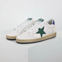 Load image into Gallery viewer, Golden Goose Ball-Star Green Star Blue Heel Tab
