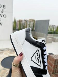 Prada District Leather Black & White