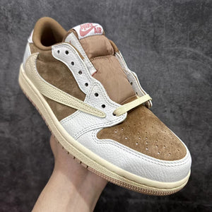 AJ1 Low Travis Scott Pink Mocha