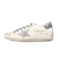 Golden Goose Super-Star Suede Star Glitter Heel Tab