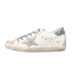 Golden Goose Super-Star Suede Star Glitter Heel Tab