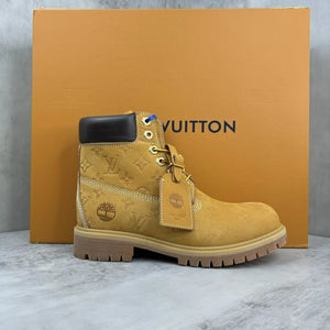 LV x Timbs Embossed Monogram Suede