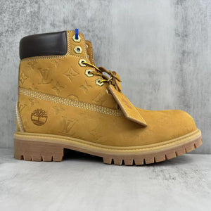 LV x Timbs Embossed Monogram Suede