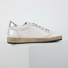 Load image into Gallery viewer, Golden Goose Ball-Star Suede Star Silver Heel Tab
