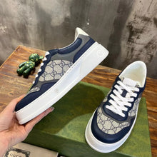 Load image into Gallery viewer, Gucci GG Sneaker Beige &amp; blue
