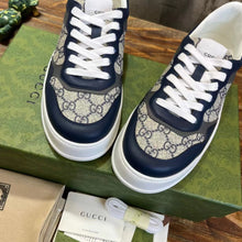 Load image into Gallery viewer, Gucci GG Sneaker Beige &amp; blue
