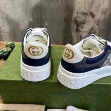 Load image into Gallery viewer, Gucci GG Sneaker Beige &amp; blue
