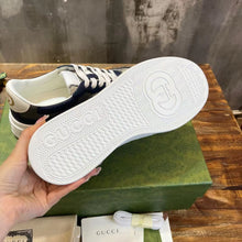 Load image into Gallery viewer, Gucci GG Sneaker Beige &amp; blue
